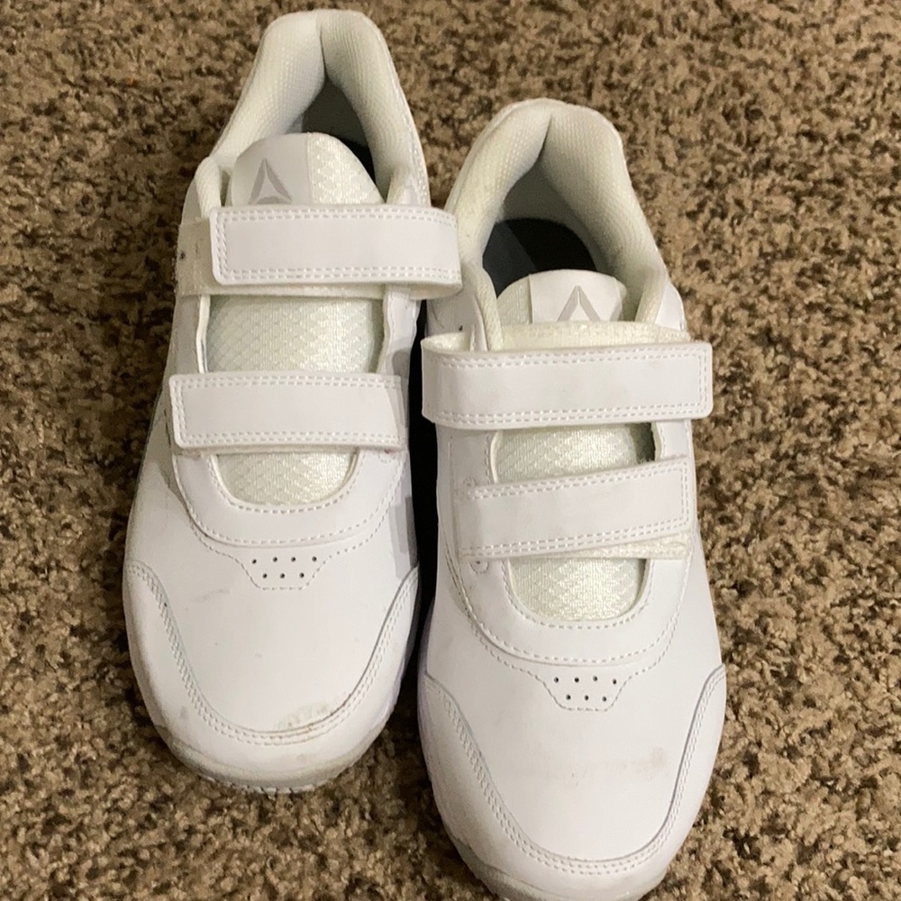 Reebok white shoes